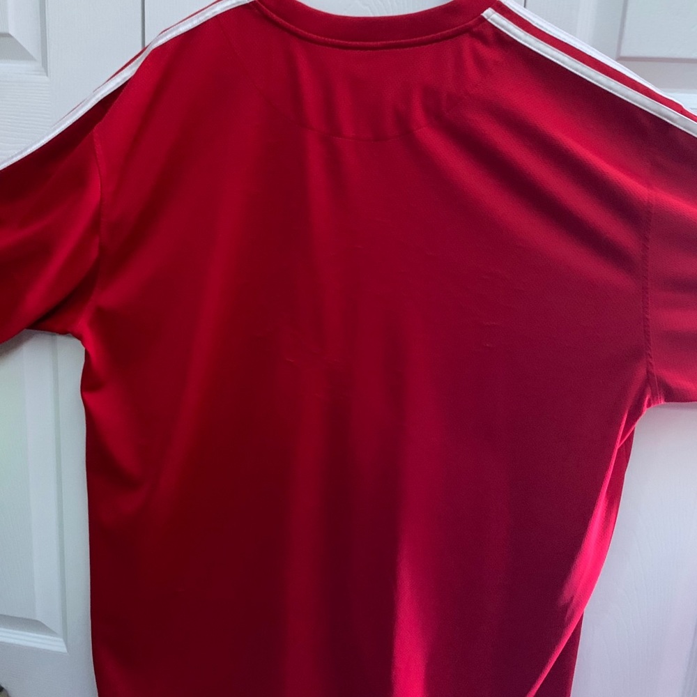 Red Addidas Dryfit. Size XL
